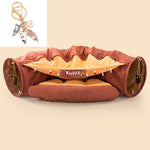 Collapsible Cat Tunnel – Washable, Durable & Fun for Playful Pets