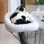 Cat Window Hammock Bed with Strong Suction Cups | Hanging Sunbathing Seat for Indoor Cats