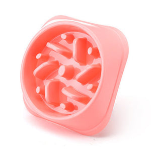 Anti-Choking Slow Feeder Dog Bowl for Fast Eaters | Non-Slip Food Dish for Small & Large Dogs