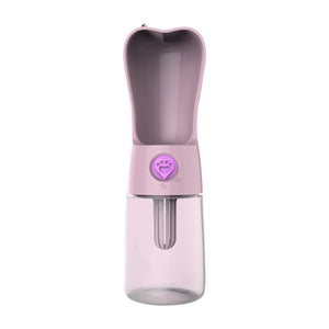 Portable Pet Water Bottle – Dog & Cat Feeder for Outdoor Travel