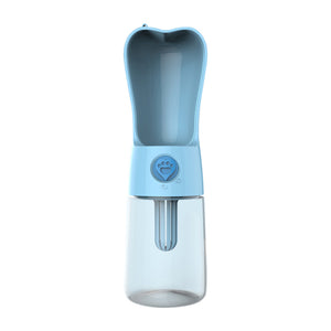 Portable Pet Water Bottle – Dog & Cat Feeder for Outdoor Travel