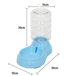 Bubble Ball Pet Feeder Bowl with Automatic Water Fountain – 1.8L