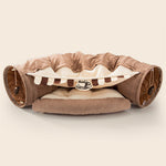 Collapsible Cat Tunnel – Washable, Durable & Fun for Playful Pets