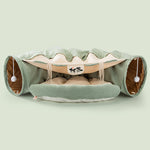 Collapsible Cat Tunnel – Washable, Durable & Fun for Playful Pets