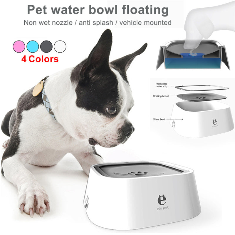 No-Spill Cat Water Bowl – Prevents Wet Mouth & Splashing Mess
