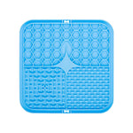 Ecofurry Mart Silicone Pet Slow Feeder Bowl with Suction Cup | Non-Slip Dog Feeding Mat for Improved Digestion