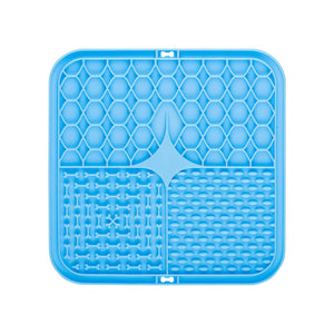 Ecofurry Mart Silicone Pet Slow Feeder Bowl with Suction Cup | Non-Slip Dog Feeding Mat for Improved Digestion