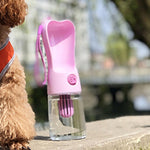 Portable Pet Water Bottle – Dog & Cat Feeder for Outdoor Travel