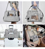 Ecofurry Mart Portable Outdoor Pet Carrier Box | One-Shoulder Diagonal Cross Bag | Travel Crate for Small Dogs & Cats