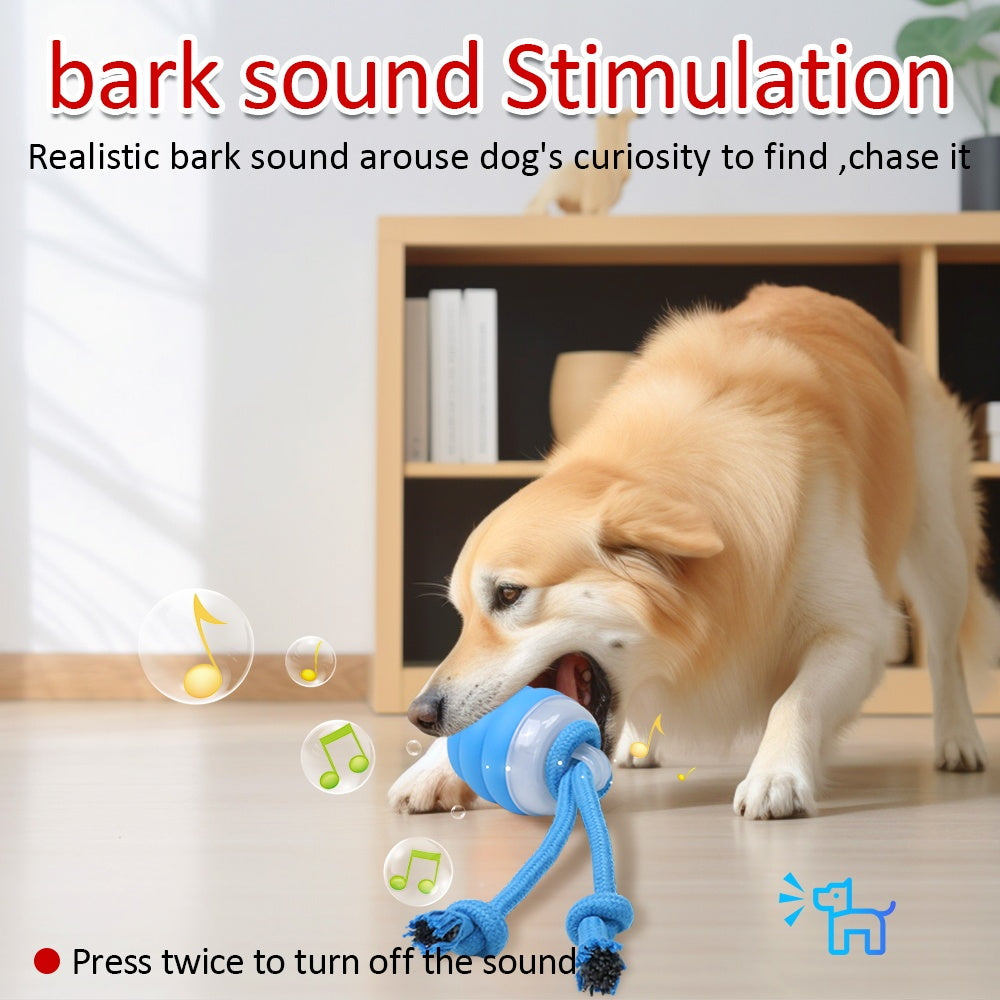 Electric Dog Toy Ball with Retractable Leash | 2-in-1 Fun & Control for Small to Medium Dogs
