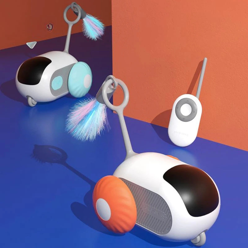 Remote Control Cat Toy Car – USB Smart Interactive Pet Chaser