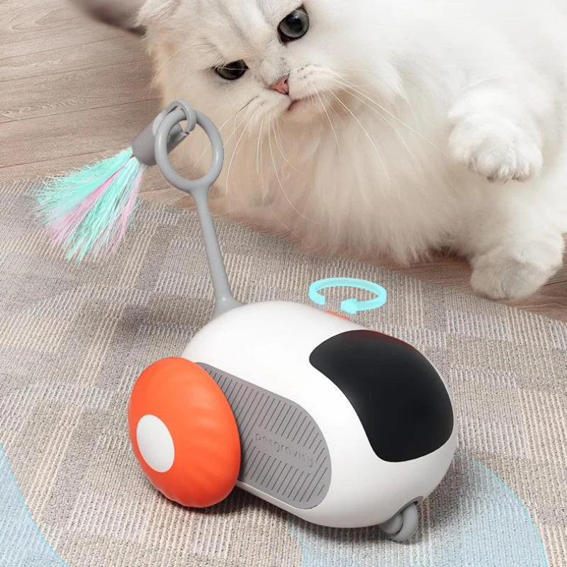 Remote Control Cat Toy Car – USB Smart Interactive Pet Chaser