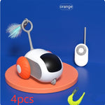 Remote Control Cat Toy Car – USB Smart Interactive Pet Chaser