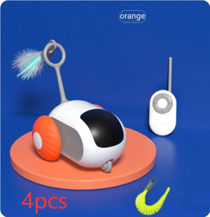 Remote Control Cat Toy Car – USB Smart Interactive Pet Chaser
