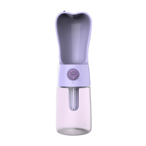 Portable Pet Water Bottle – Dog & Cat Feeder for Outdoor Travel