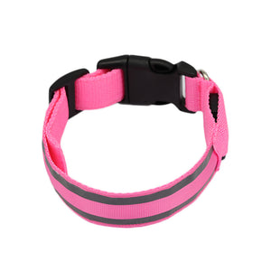 LED Luminous Anti-Lost Dog Collar – Night Safety for Pets