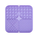 Ecofurry Mart Silicone Pet Slow Feeder Bowl with Suction Cup | Non-Slip Dog Feeding Mat for Improved Digestion