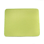 Anti-Splash Double-Layer EVA Cat Litter Mat | Waterproof Non-Slip Cat Mat for Litter Control