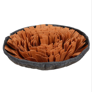 Pet Sniffing Mat Slow Feeding Puzzle Blanket | Interactive Training Toy for Dogs & Cats | Anti-Boredom Mat