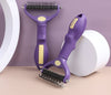 Pet Knot Untying Grooming Comb for Dogs & Cats | Detangling Beauty Brush for Matted Fur & Shedding