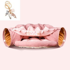 Collapsible Cat Tunnel – Washable, Durable & Fun for Playful Pets