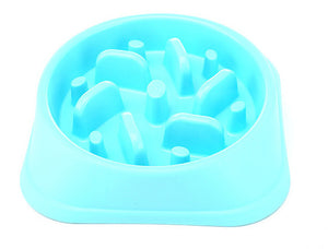 Anti-Choking Slow Feeder Dog Bowl for Fast Eaters | Non-Slip Food Dish for Small & Large Dogs