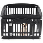Ecofurry Mart Safe & Reliable Dog Playpen Fence | Portable Pet Exercise Pen for Indoor & Outdoor Use | Foldable Dog Enclosure