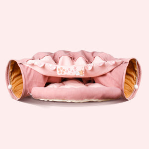 Collapsible Cat Tunnel – Washable, Durable & Fun for Playful Pets