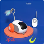 Remote Control Cat Toy Car – USB Smart Interactive Pet Chaser