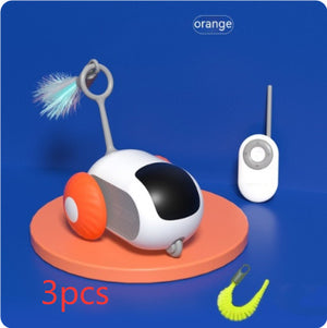Remote Control Cat Toy Car – USB Smart Interactive Pet Chaser