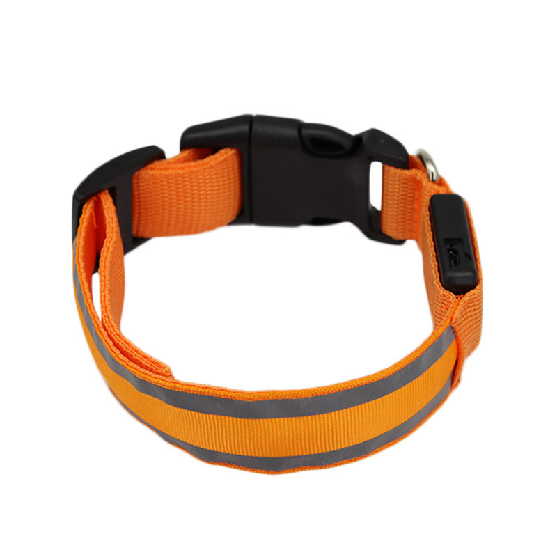 LED Luminous Anti-Lost Dog Collar – Night Safety for Pets