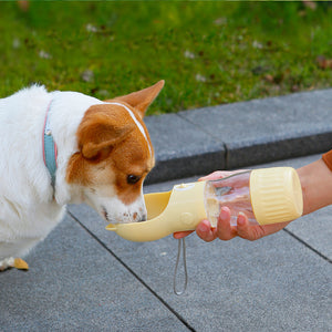 2-in-1 Dog Water Bottle – Leak-Proof Feeder for Cats & Dogs
