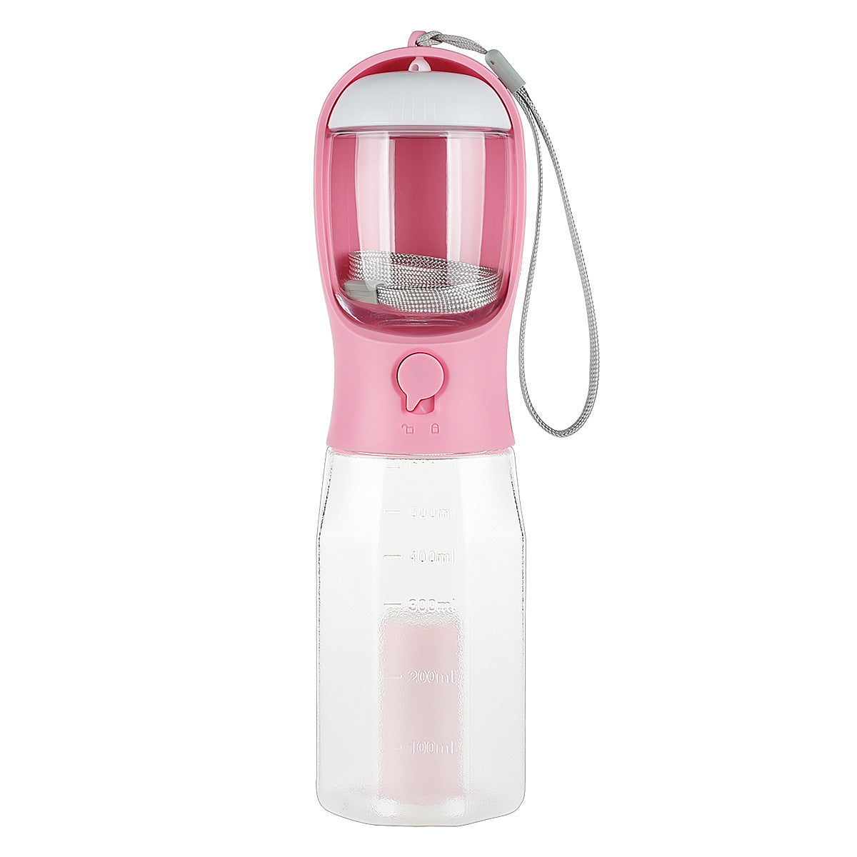 3-in-1 Pet Water Bottle – Feeder, Drinker & Poop Bag Dispenser