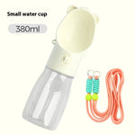 2-in-1 Dog Water Bottle – Leak-Proof Feeder for Cats & Dogs