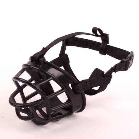 Ecofurry Mart Soft Silicone Dog Muzzle | Anti-Bite & Anti-Bark Pet Mask | Breathable, Adjustable Muzzle for Safe Control