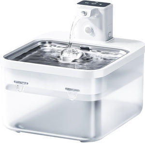 Smart Self-Circulating Rechargeable Wireless Pet Water Dispenser | Induction Sensor Dog & Cat Fountain