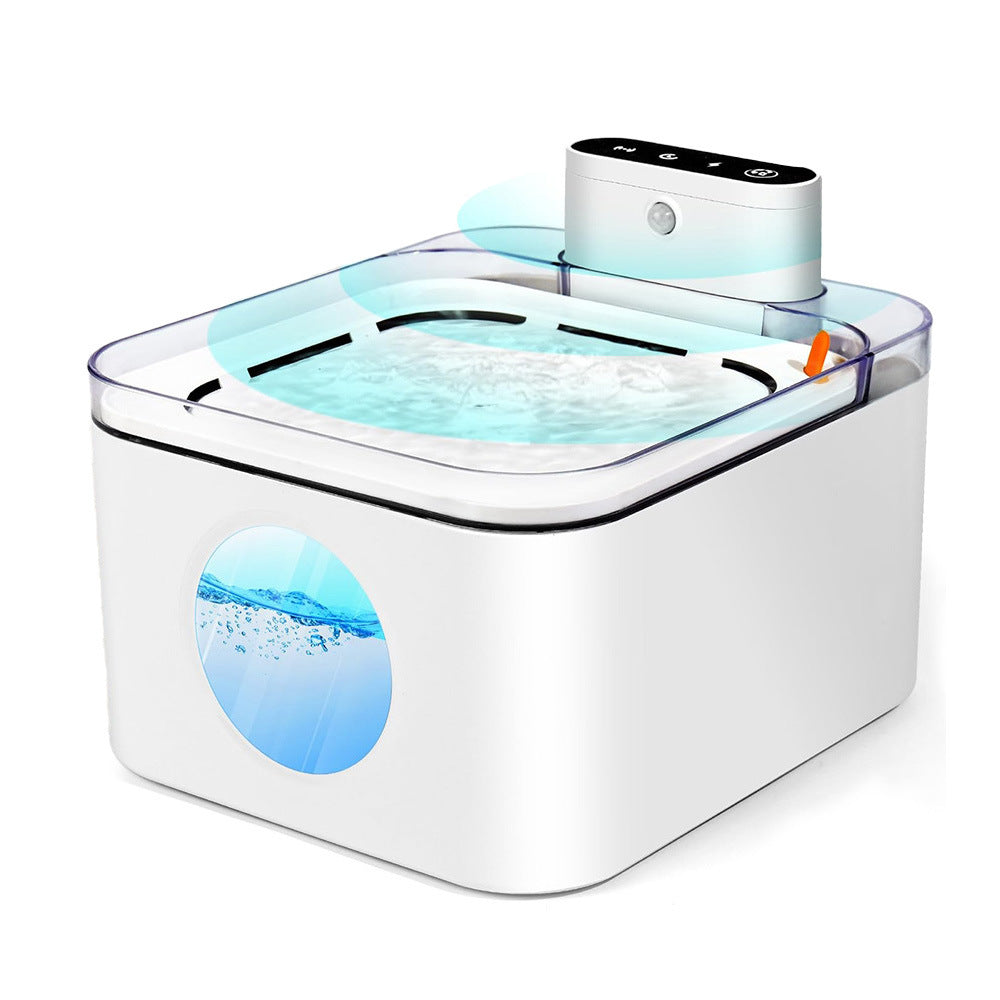 Automatic Cat Water Dispenser with Large Capacity & Induction Sensor | Self-Circulating Live Water Fountain