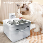 Smart Self-Circulating Rechargeable Wireless Pet Water Dispenser | Induction Sensor Dog & Cat Fountain