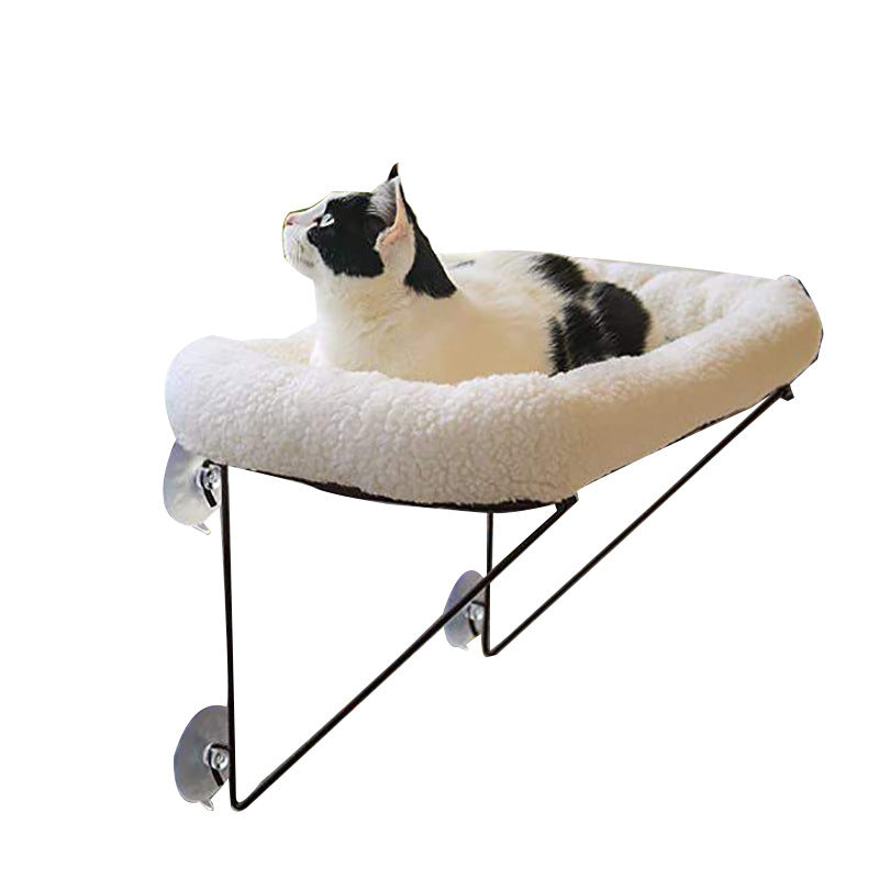 Cat Window Hammock Bed with Strong Suction Cups | Hanging Sunbathing Seat for Indoor Cats