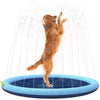 Ecofurry Mart Dog Splash Pad Sprinkler Toy | Anti-Slip Outdoor Dog Swimming Mat for Summer Play & Cooling Off