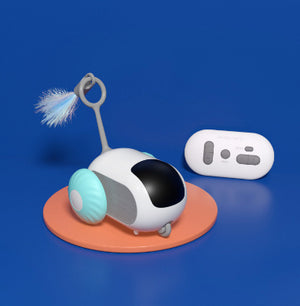 Remote Control Cat Toy Car – USB Smart Interactive Pet Chaser