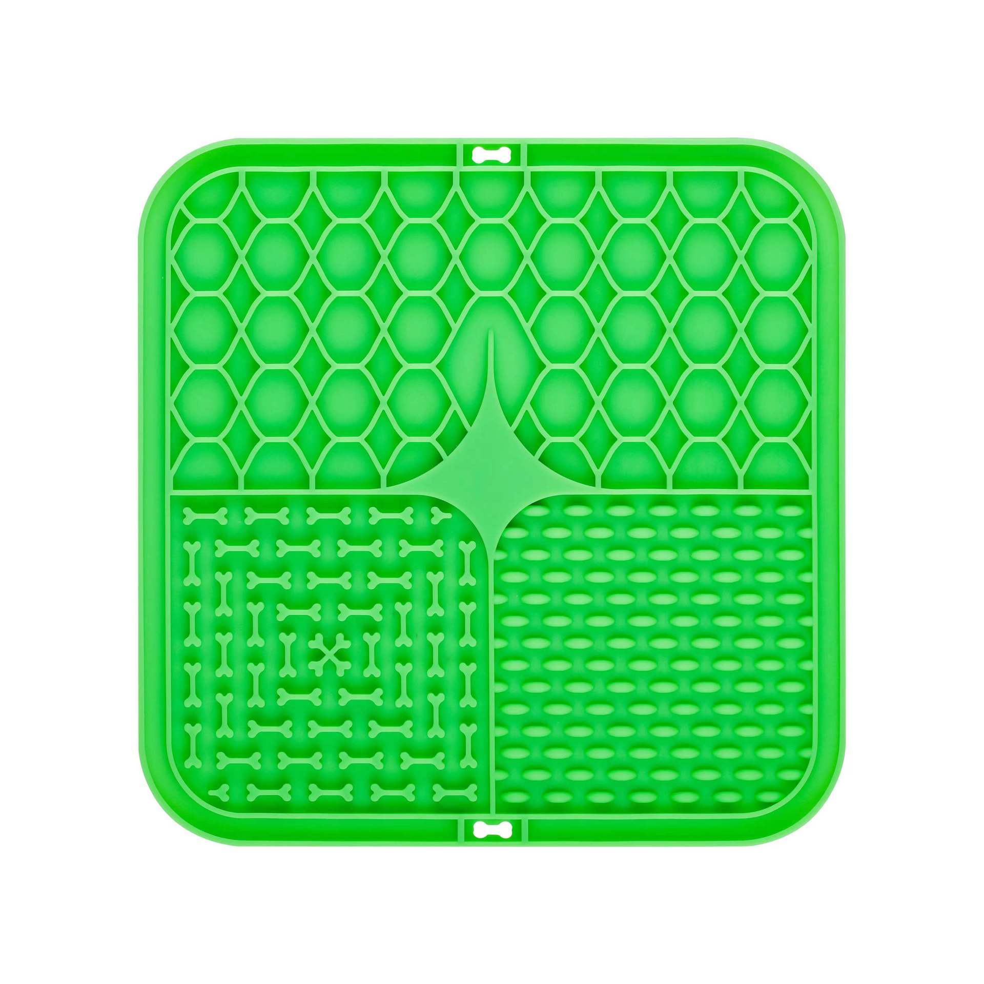 Ecofurry Mart Silicone Pet Slow Feeder Bowl with Suction Cup | Non-Slip Dog Feeding Mat for Improved Digestion