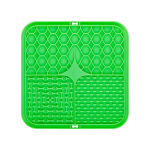 Ecofurry Mart Silicone Pet Slow Feeder Bowl with Suction Cup | Non-Slip Dog Feeding Mat for Improved Digestion
