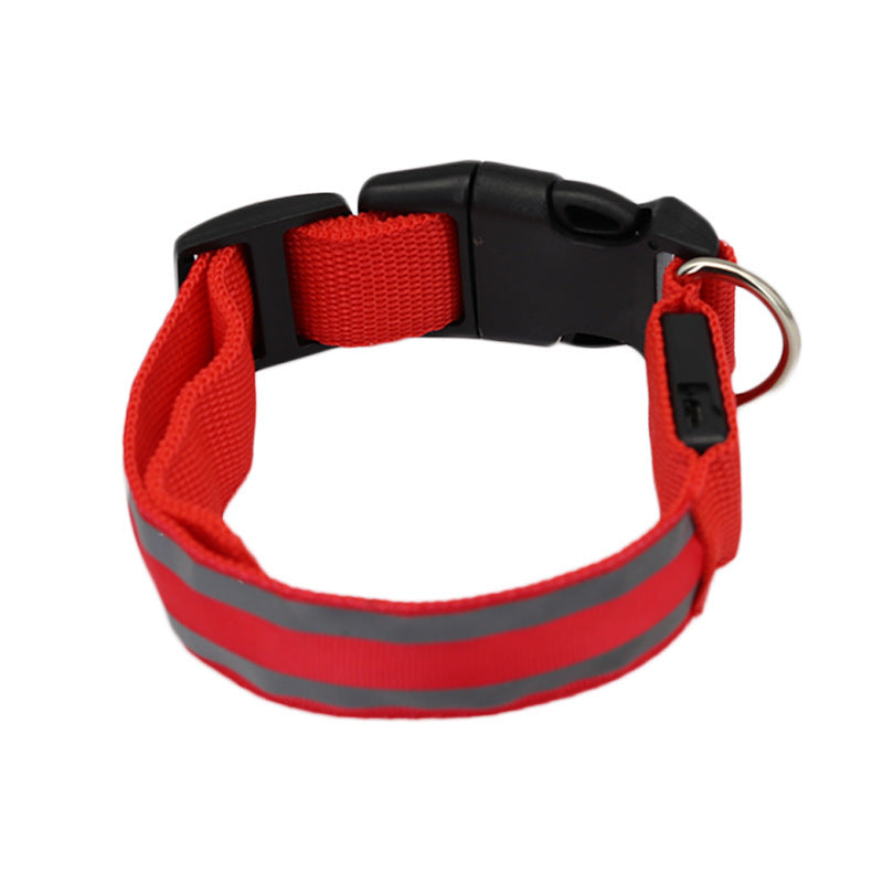 LED Luminous Anti-Lost Dog Collar – Night Safety for Pets
