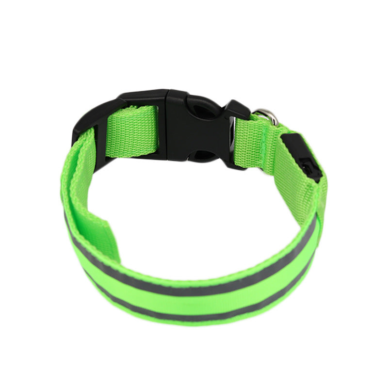 LED Luminous Anti-Lost Dog Collar – Night Safety for Pets