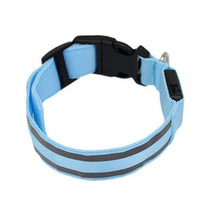 LED Luminous Anti-Lost Dog Collar – Night Safety for Pets