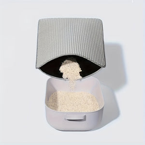 Anti-Splash Double-Layer EVA Cat Litter Mat | Waterproof Non-Slip Cat Mat for Litter Control