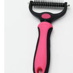 Stainless Steel Pet Grooming Comb for Hair Removal & Knot Opening | Safe Detangler for Dogs & Cats