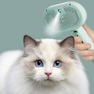Pet Spray Hair Comb – Dematting Mist Brush for Cats & Dogs