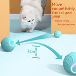 smart interactive cat toy ball